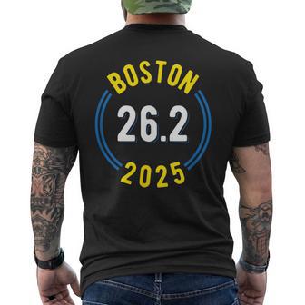 Boston 262 2025 Marathon Men's T-shirt Back Print - Thegiftio UK