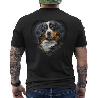 Bovaro Bernese Love Bovaro Bernese T-shirt da uomo con stampa posteriore - Novitaregali
