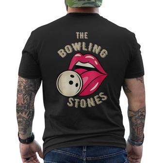 The Bowling Stone Bowling Men's T-shirt Back Print - Thegiftio UK