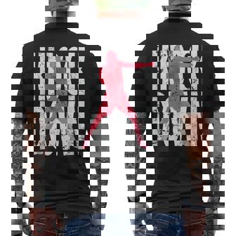 Boxeo De Derribar Camiseta Hombre Estampado Espalda - Regaloses