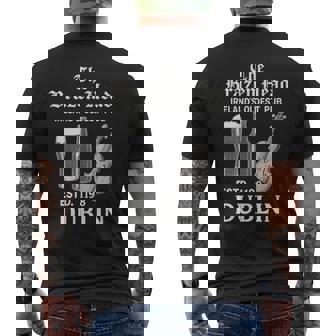 The Brazen Head Dublin Ireland’S Oldest Pub Vintage Men's T-shirt Back Print - Monsterry