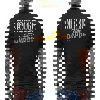 Bricoleur De Dimanche T-shirt imprimé au dos - Cadeauxyz