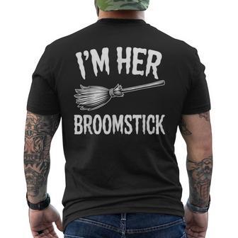 Im Her Broomstick Men's T-shirt Back Print - Thegiftio UK