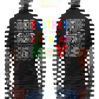 Brother Of The Birthday Boy Melon Family Matching Men's T-shirt Back Print | Seseable CA