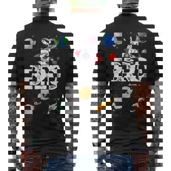 Brother Bro Space Astronaut Birthday Family Matching Men's T-shirt Back Print | Seseable UK