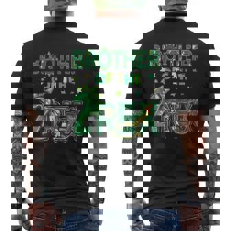 Brother Of The Two Rex Birthday Dinosaur Family Matching Men's T-shirt Back Print | Seseable CA