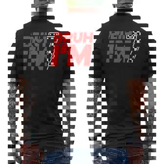 Bruh I'm 7 Checkered 7Th Birthday Boy Race Car Birthday Men's T-shirt Back Print - Thegiftio