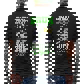 Bruh I'm Double Digits Soccer 10Th Birthday Boy 10 Year Old Men's T-shirt Back Print - Monsterry