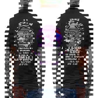 Bruja Motera In Mangas Camiseta Hombre Estampado Espalda - Regaloses