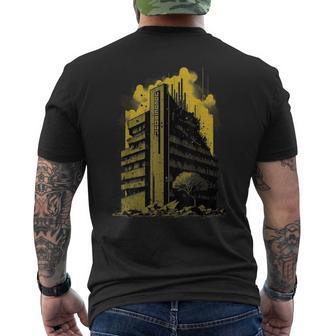 Brutalisme Architecte Béton Architecture Modernisme T-shirt imprimé au dos - Cadeauxyz
