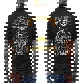 Bûcheron Drôle Tronçonneuse Les Meilleurs Font Du Bois T-shirt imprimé au dos - Cadeauxyz