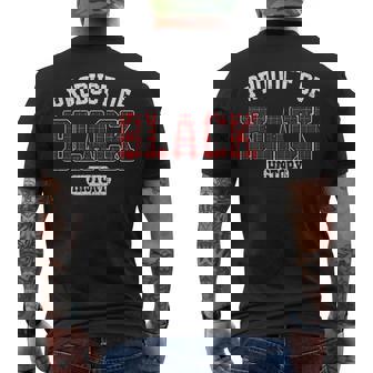 Buffalo Plaid Product Of Black History African American Men's T-shirt Back Print - Thegiftio