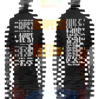 Burpees Divertido Regalo Para Fanáticos De Los Deportes Y El Pub De Cerveza In Mangas Camiseta Hombre Estampado Espalda - Regaloses