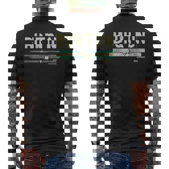 Burton Mi メンズTシャツ バックプリント - Kawaiitshirt