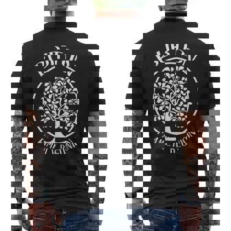 Burtonバートン 家族同窓会 強い根の木々 メンズTシャツ バックプリント - Kawaiitshirt