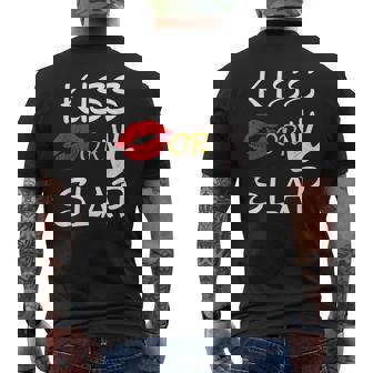 Cadeau Amusant Pour Laaint-Valentin Kiss Orlap T-shirt imprimé au dos - Cadeauxyz