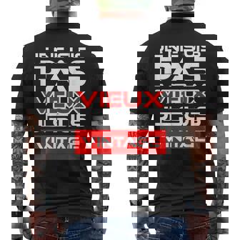 Cadeau Anniversaire Homme Humour Original Pasieuxintage T-shirt imprimé au dos - Cadeauxyz