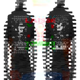 Cadeau De Noël Dab Pere Noel Laisse Tomber La Neige Humour T-shirt imprimé au dos - Cadeauxyz