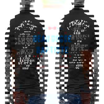 Cadeau De Noël Drôle Pour Homme Beau Gosse Baptiste Humour T-shirt imprimé au dos - Cadeauxyz