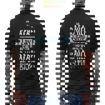 Cadeau Homme Humour Prénom Personnalisé Raphaël T-shirt imprimé au dos - Cadeauxyz