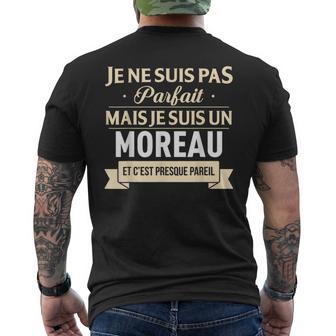 Cadeau Humour Moreau Nom De Famille T-shirt imprimé au dos - Cadeauxyz