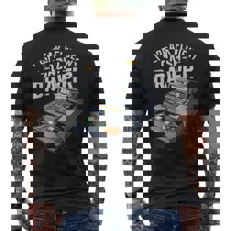 Cajero Tiendaenta Dinero Cajero Camiseta Hombre Estampado Espalda - Regaloses