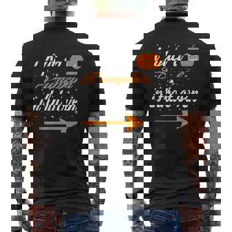 Calabaza En Ese Horno Divertido Anuncio De Embarazo De Camiseta Hombre Estampado Espalda - Regaloses