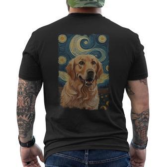 Camicia Del Proprietario Del Cane Golden Retriever T-shirt da uomo con stampa posteriore - Novitaregali