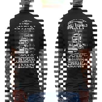 Camión Divertido Trucker Mejorese Convierten En Camioneros Camiseta Hombre Estampado Espalda - Regaloses
