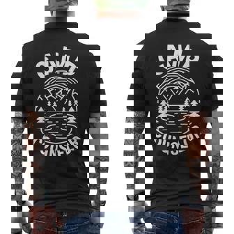 Camp Counselor Camper Summer Camping Staff Men's T-shirt Back Print - Seseable