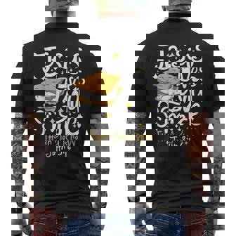 Camping Smore Jesus Loves You John Bible Verse Men's T-shirt Back Print - Seseable