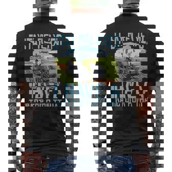 Campo Cultivo Tierra Agricultor Camiseta Hombre Estampado Espalda - Regaloses