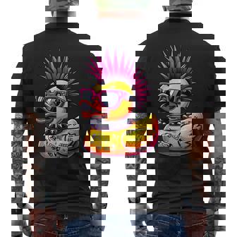 Canard Punk Rockeur Amateur De Canard Mignon Propriétaire De Canard Caneton T-shirt imprimé au dos - Cadeauxyz