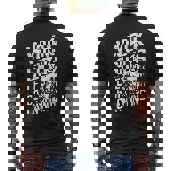 Canyoning Climbing Outdoor Adventure Canyoning Men's Back Print T-Shirt | Mazezy