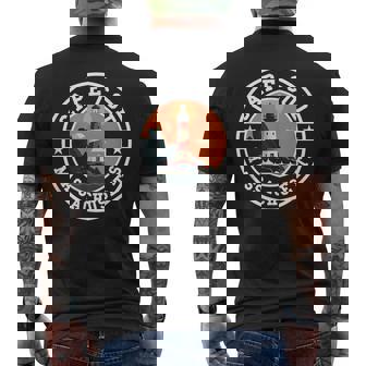 Cape Cod Massachusetts Throwback Classic Men's T-shirt Back Print | Seseable CA