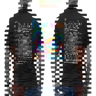 Caribbean Cruise 2026 Family Vacation Cruisin’ Together Men's T-shirt Back Print | Mazezy
