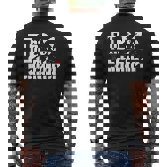 The Catfather Para Padre De Gatos Divertido Regalo Para Papá Camiseta Hombre Estampado Espalda - Regaloses