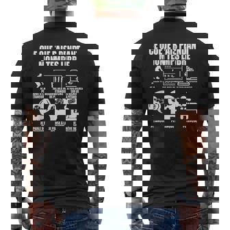 Ce Que Je Fais Pendant Mon Temps Libre Pétanque Humour T-shirt imprimé au dos - Cadeauxyz