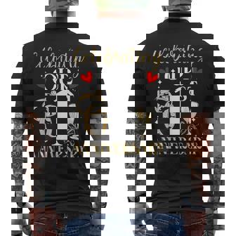 Celebrating Our 1St Wedding Anniversary 1 Year Of Marriage Men's T-shirt Back Print | Seseable CA