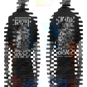 Certificato Gooner T-shirt da uomo con stampa posteriore - Novitaregali