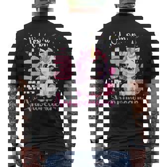 C'est Mon 3 Ème Anniversaire Licorne Anniversaire 3 Ans T-shirt imprimé au dos - Cadeauxyz