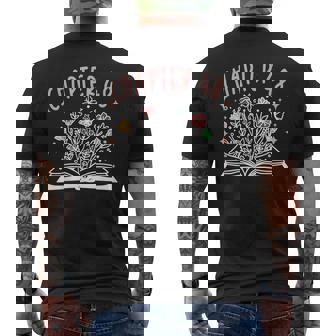 Chapter 48Th Birthday Bookworm 48 Years Old For Book Loves Men's T-shirt Back Print | Mazezy