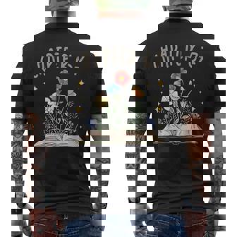 Chapter 67Th Birthday Bookworm 67 Years Old For Book Lovers Men's T-shirt Back Print | Seseable UK