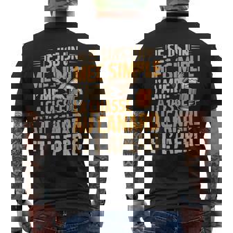 Chasse Canard Apéro Homme Humour Canards Humoristique Drôle T-shirt imprimé au dos - Cadeauxyz