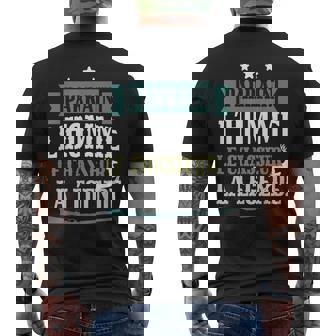 Chasse Homme Humour Cadeau Chasseur Parrain Drôle T-shirt imprimé au dos - Cadeauxyz