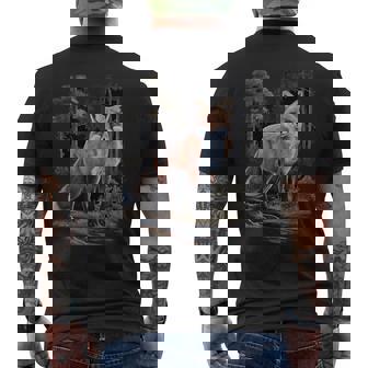 Chasseur & Chasseresse Chasse Renard Cadeauêtements Chasse T-shirt imprimé au dos - Cadeauxyz