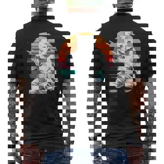 Chat Escrimeur Jeu D'escrime Fencerintage Chat Escrime T-shirt imprimé au dos - Cadeauxyz