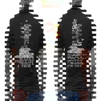 Chat Grimpeur De Meowtain Auommet D'une Montagne T-shirt imprimé au dos - Cadeauxyz