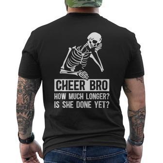 Cheer Brother Cheerleader Brother Cheerleading Brother Men's T-shirt Back Print - Thegiftio UK