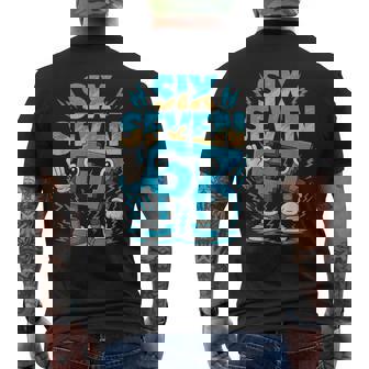 Chemise D'anniversaire 7 Ans Was 6 Now I'm 7 67 Drôle Pour Les Enfants T-shirt imprimé au dos - Cadeauxyz